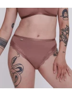 Dámske nohavičky Romance Tai - BROWN - hnedá 1141 - SLOGGI Dámske nohavičky Romance Tai - BROWN - hnedá 1141 - SLOGGI