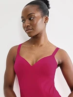 Dámske tielko sloggi ZERO Feel 2.0 THE UP Bra Shirt vo fialovej farbe Berry – SLOGGI
