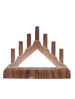 ADVENT CHURCH 15.5x3.2x13.5CM 7 LED napájaných batériami detské