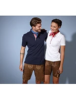 JN 715 Dámské piqué polo v  stylu  white model 22488648 - Daiber