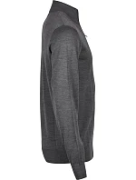 TJ Pánský svetr s 1/4 zipem 18. grey melange model 22430773 - Tee Jays TJ Pánský svetr s 1/4 zipem 18. grey melange model 22430773 - Tee Jays