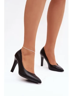 Eko kožené lodičky Sergio Leone 1446 Černé