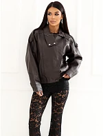 Kurtka IR KR model 22554278 ciemny brązowy - FPrice Kurtka IR KR model 22554278 ciemny brązowy - FPrice