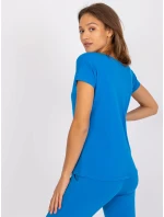 Tričko RV TS model 14820016 tmavě modrá - FPrice Tričko RV TS model 14820016 tmavě modrá - FPrice