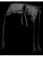 Podväzkový pás Plus Size V-8752 čierna - Axami