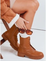 Dámské kozačky camel Dstreet model 21981393 - FashionStreet