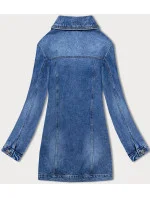 Světle modrá dámská džínová bunda s model 18587762 - GOURD JEANS