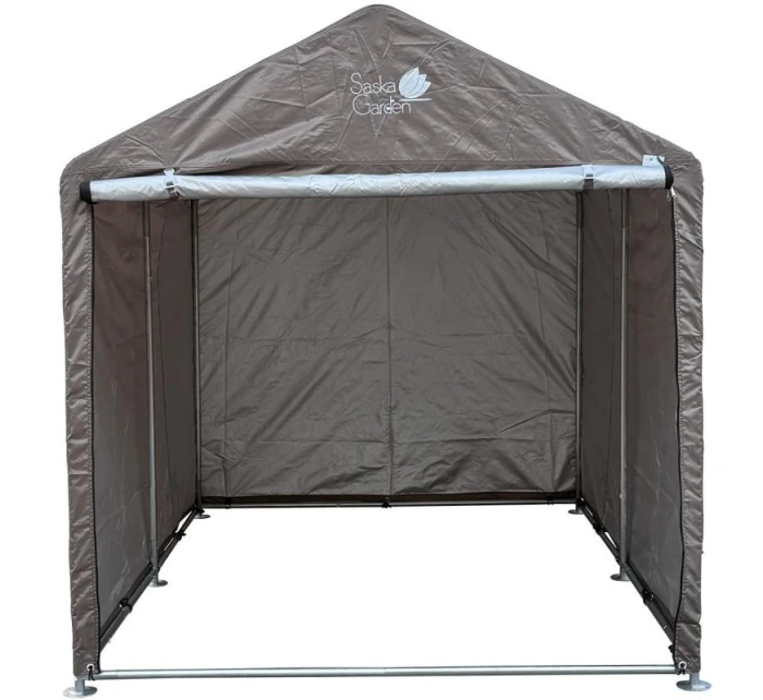 ZÁHRADNÁ GARÁŽ PIVILON 1,57x2,19x1,7M SASKA GARDEN GREY