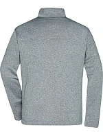 JN Pánská 2vrstvá melanžová softshell bunda 02. dark model 22530656 - Daiber