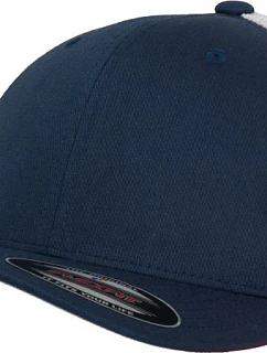 Flexfit 6511 6-panelová čiapka typu Trucker „Mesh“ 55.6511 tmavomodrá/biela