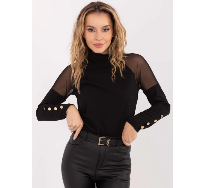 Blúzka MI BZ M776.13 čierna