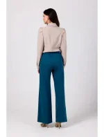 Kalhoty s předním prošíváním  modré model 18914946 - BeWear