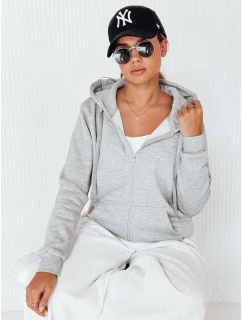 Dámská mikina VICTORIA světle šedá model 21962304 - FashionStreet