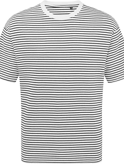PR 020 Těžké unisex oversize tričko  black/white stripe model 22461905 - Premier