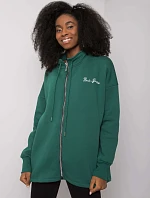 Mikina RV BL 7308.49 tmavo zelená