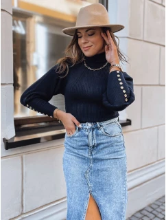 dámský svetr tmavě modrý Dstreet model 21964218 - FashionStreet