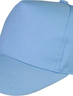 Result Headwear RC 084J Detská 5-panelová čiapka s šiltom 28.084J sky