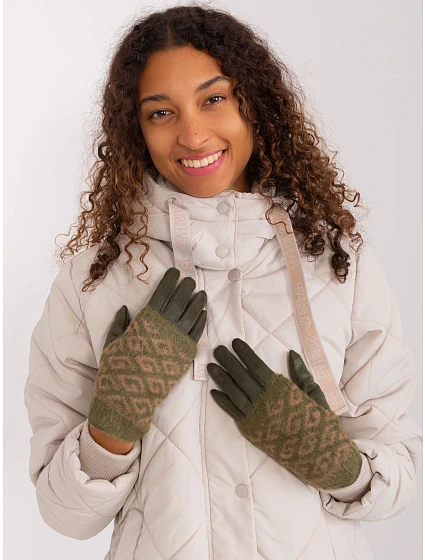 Rękawiczki AT RK model 19381454 khaki - FPrice