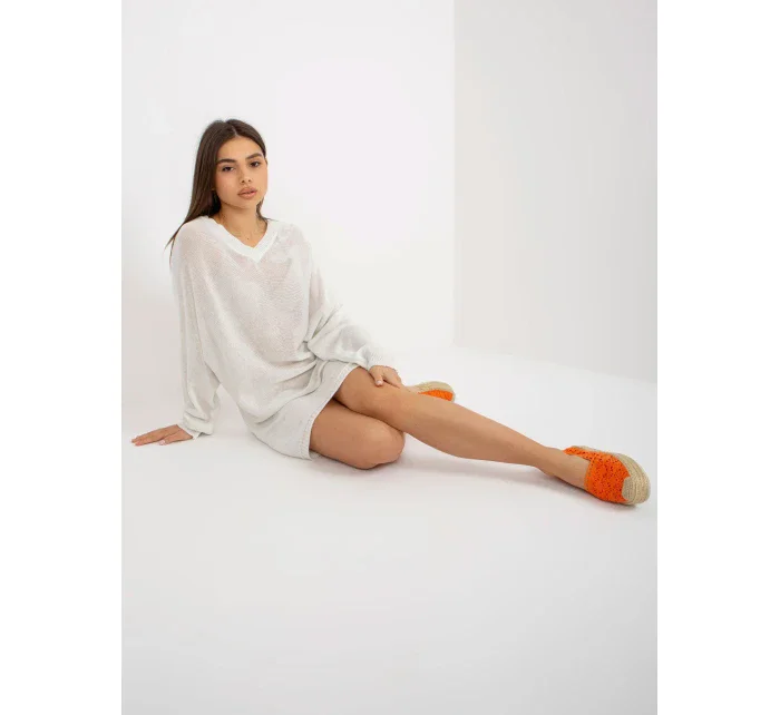 Dámsky sveter BA SW C1001.57P biela - FPrice