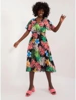 Šaty DHJ SK 13162 3.90 čierna