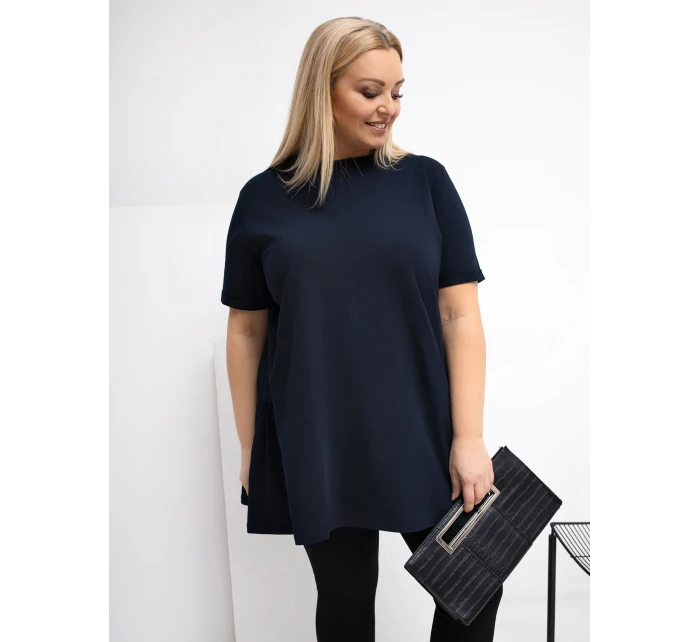 Blúzka RV BZ 7923 1.34P tmavomodrá