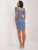 Dámske šaty LK SK 509404.20 tmavomodré - Lakerta