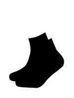 Hladké dívčí ponožky  Cottoline model 19677125 - Gatta