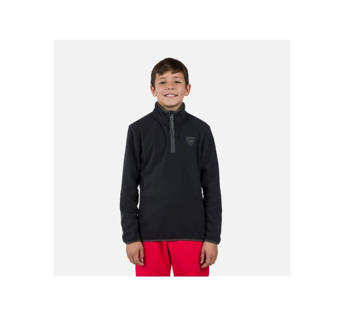 Rossignol Jr Strawpile Fleece Hoodie Hz black