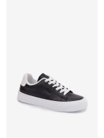 Dámské tenisky z eko kůže Big Star model 22009885 HIPOLY SYSTEM Černé - Big Star Shoes