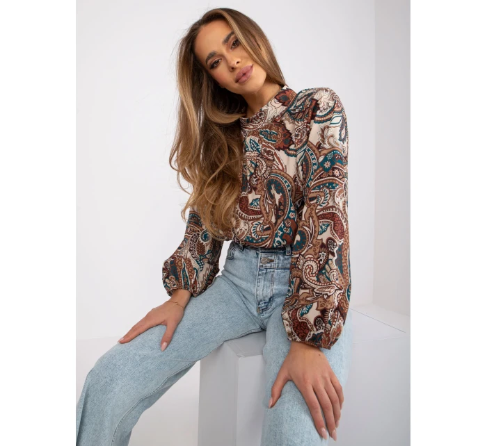 Blúzka DHJ BZ 15170.39 tmavá lila Blúzka DHJ BZ 15170.39 tmavá lila