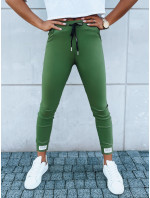 VELVET SKY dámske športové nohavice zelené Dstreet UY1630