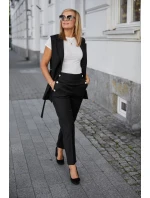 Dámské kalhoty model 18590129 černé - La Aurora Dámské kalhoty model 18590129 černé - La Aurora