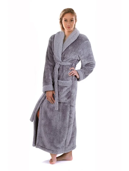 Dámsky župan Alta 2143 Ultimate Grey - Vestis Dámsky župan Alta 2143 Ultimate Grey - Vestis