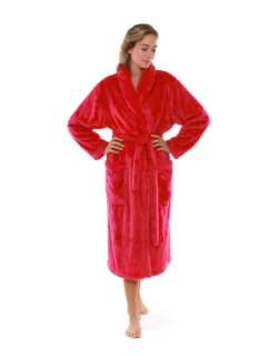 Dámsky župan LIlly extra 2120 červený - Vestis