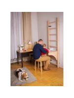 DREVENÝ REBRÍK S LAVIČKOU 112