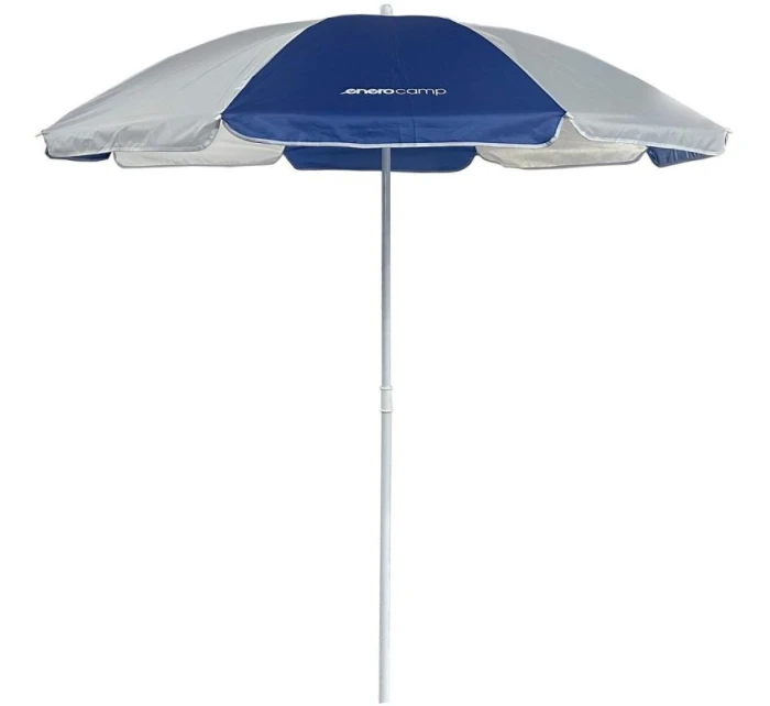 BALKÓNOVÝ PLÁŽOVÝ SLNEČNÍK 160 CM BIELO-MODRÝ 1067643