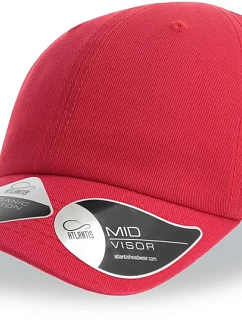 Kid Dětská 6 panelová kšiltovka red model 22484637 - Atlantis Headwear
