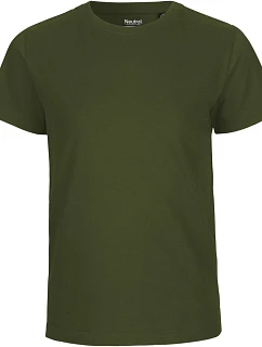 O Dětské tričko z bio bavlny military model 22504027 - Neutral