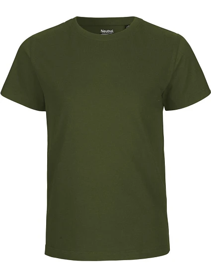 Neutral O 30001 Detské tričko z biobavlny 77.3001 military Neutral O 30001 Detské tričko z biobavlny 77.3001 military