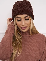 Roma Bis fleecová čiapka K235 hnedá