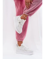 Dámské Sportovní Boty Na Platformě Bílé model 21687811 - Boto Dámské Sportovní Boty Na Platformě Bílé model 21687811 - Boto