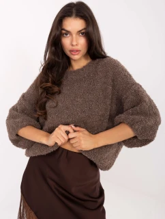 Sweter IT SW model 21734285 ciemny bezowy - FPrice