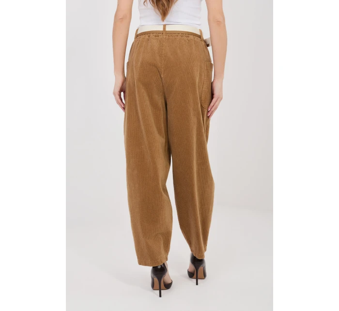 Šnúrové nohavice model 225424 Rue Paris