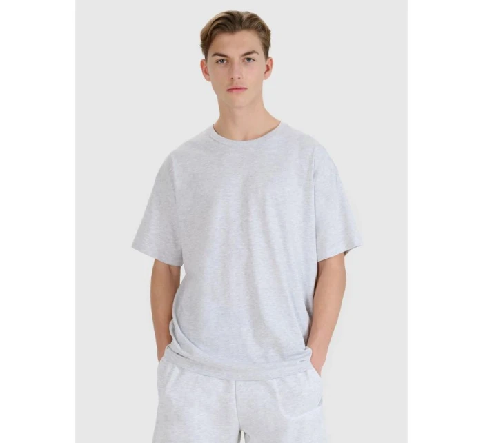 Oversize jednofarebné unisex tričko 4F 4FWSS25TTSHU1972-27M Oversize jednofarebné unisex tričko 4F 4FWSS25TTSHU1972-27M