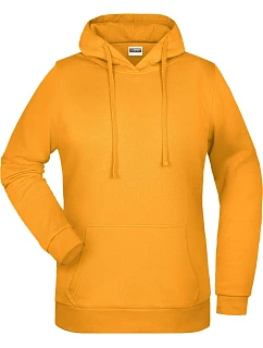 JN 795 Dámská mikina s kapucí model 22430459 gold yellow - Daiber