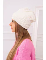 Dámska čiapka Kaja K339 ecru Dámska čiapka Kaja K339 ecru