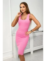 Súprava blúzka + pruhované šaty svetlo ružová Súprava blúzka + pruhované šaty svetlo ružová