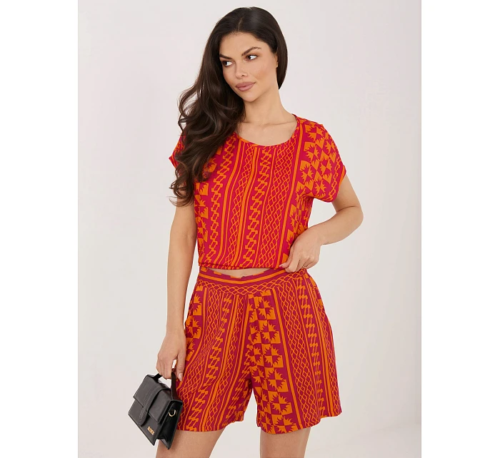 Szorty model 22076779 pomarańczowy - FPrice