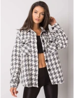 Košeľa EM KS 178.34 biela a šedá