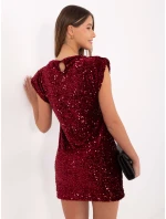 Sukienka IT SK model 21488839 bordowy - FPrice